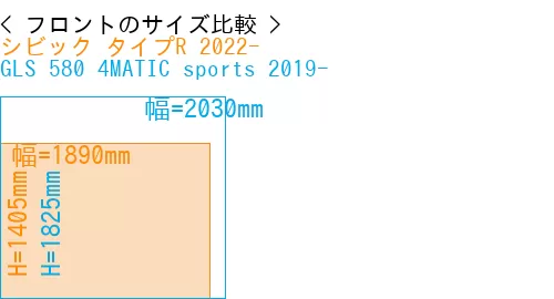 #シビック タイプR 2022- + GLS 580 4MATIC sports 2019-